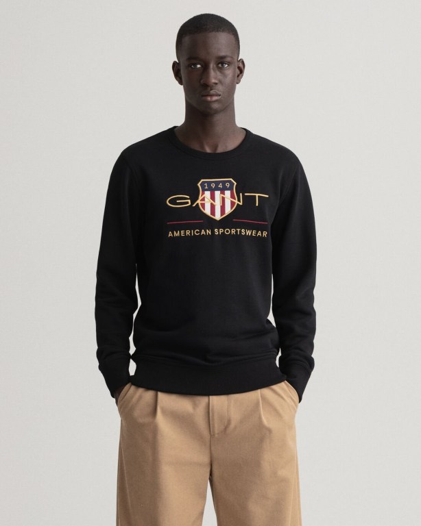 Gant Mens Sweatshirts Outlet 2024 Collection - New Gant