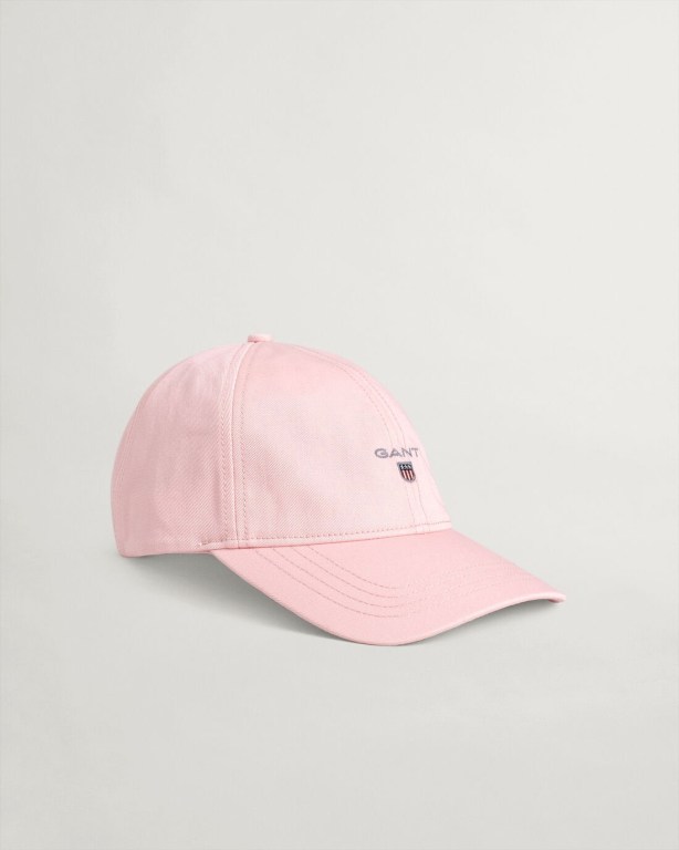 Gant Cotton Twill Women's Caps Pink | Lt6iwdUqiVm