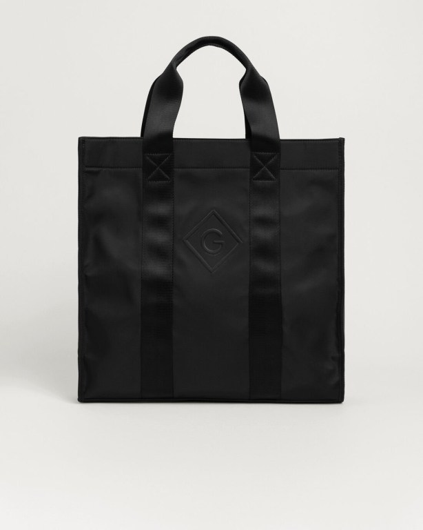 Gant Icon G Tote Men's Bags Black | zmNTECXNdLo