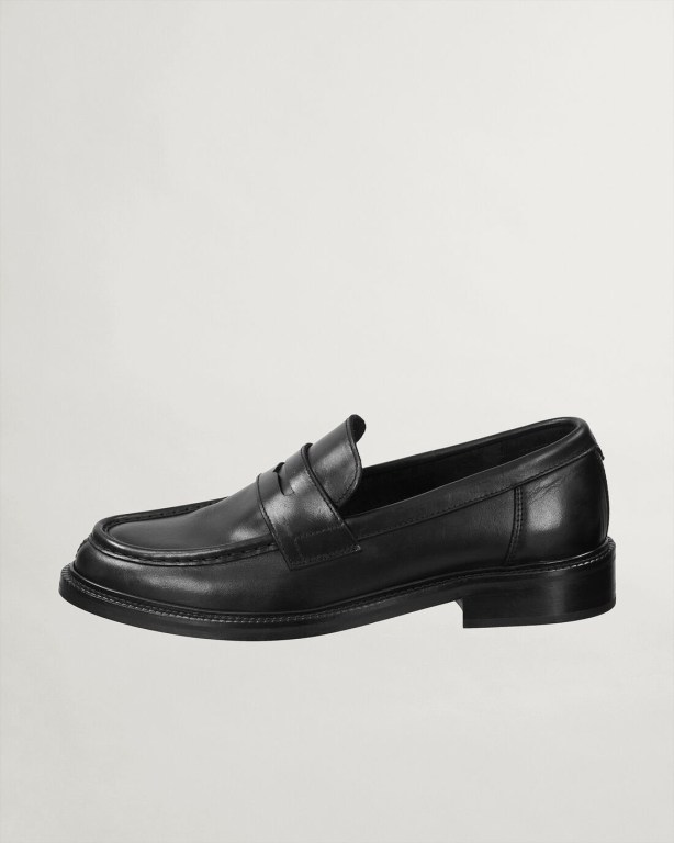 Gant Jackmote Loafers Men's Casual Shoes Black | lSeJGRuTQhn