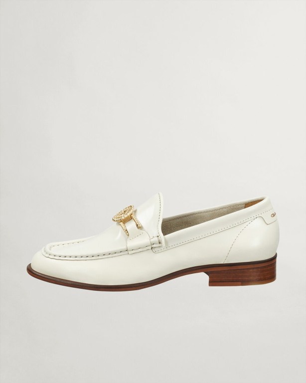 Gant Kennedi Loafers Women's Casual Shoes Cream | ZrWBopwzINr