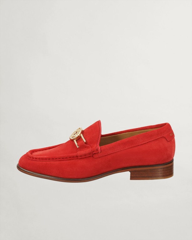 Gant Kennedi Loafers Women's Casual Shoes Light Red | iSN3auQFmOe