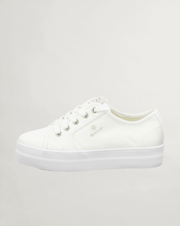 Gant Leisha Women's Trainers White | TpLMe4O84Cb