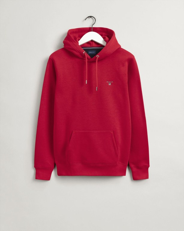 Gant Original Men's Hoodies Light Red | KuYUzpHJxjQ