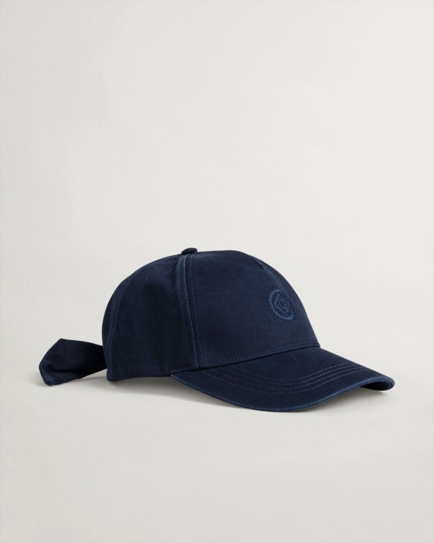 Gant Rope Icon Women's Caps Dark Blue | gatC9263LV3