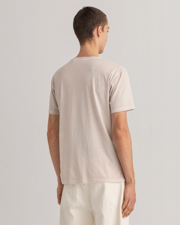 Gant 1949 Men's T-shirts White | JijuTWsPEdo