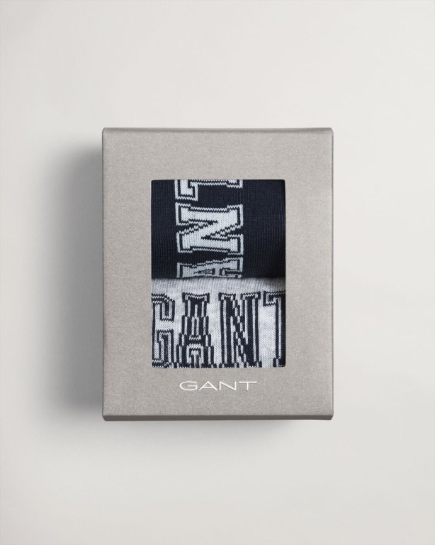 Gant 2-Pack Sport with Gift Box Men\'s Socks Blue | kcPNx2yfx3P