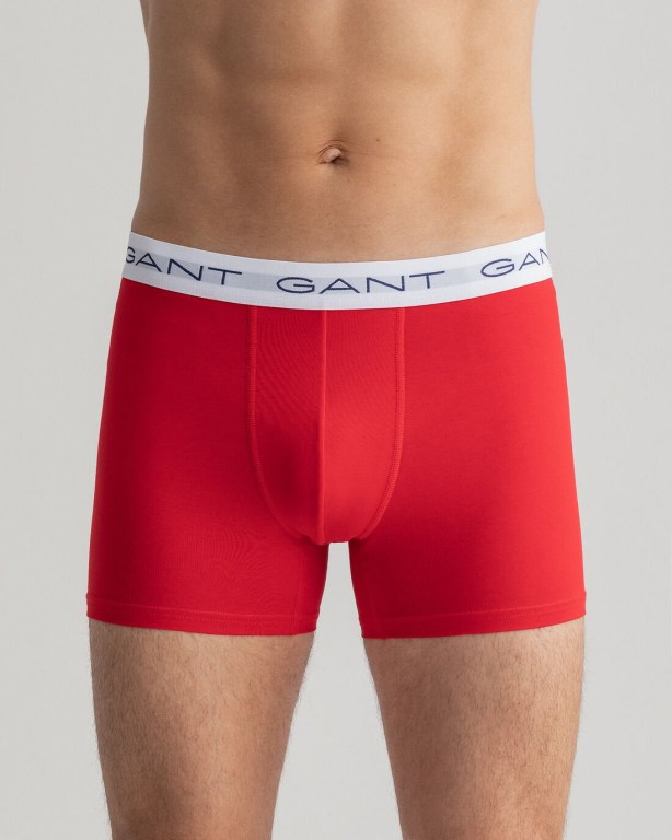 Gant 3-Pack Boxer Briefs Men's Underwear Multicolor | Q3EI81vPdA8