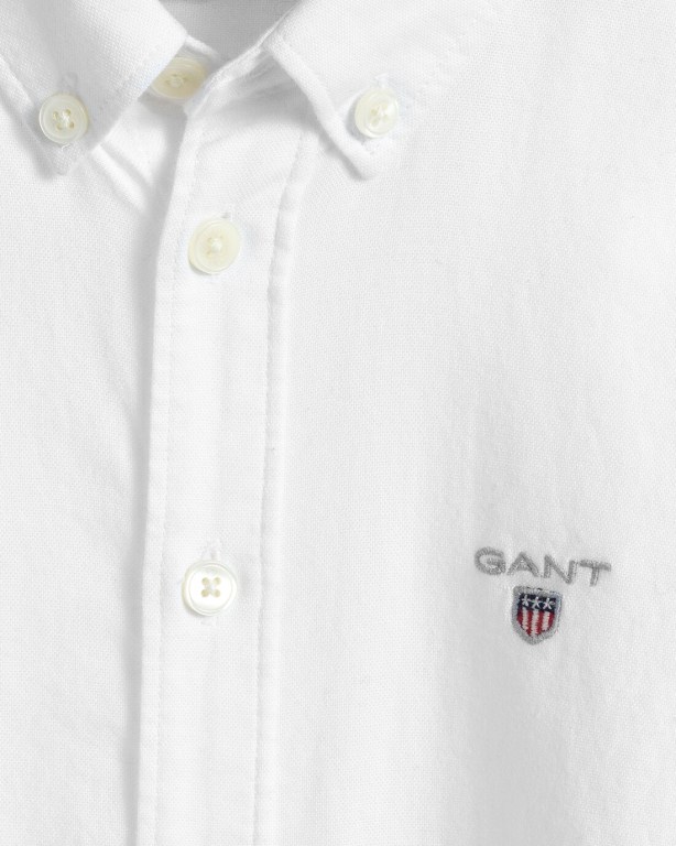 Gant Archive Oxford Kids' Shirts White | AZtose94OCZ