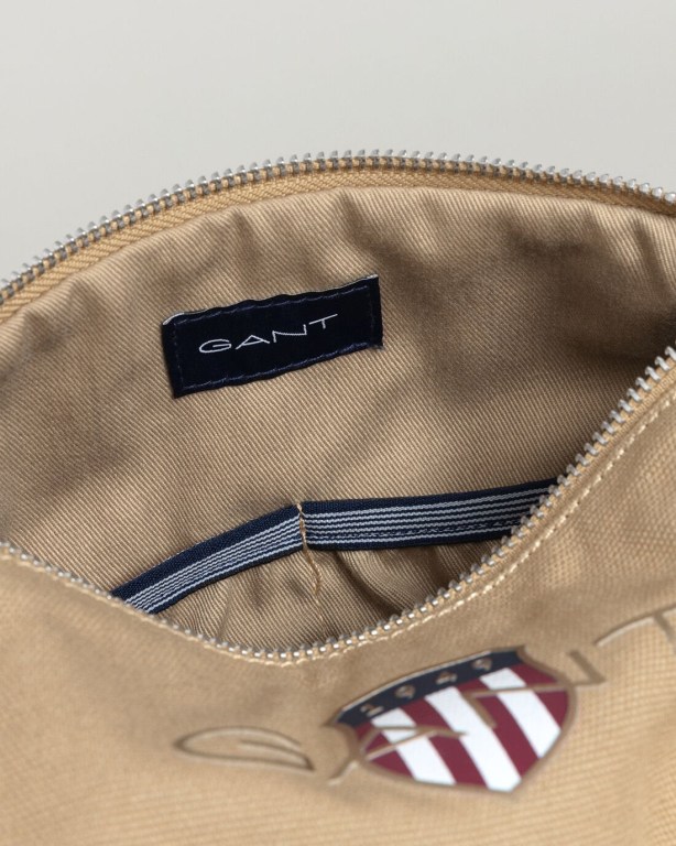 Gant Archive Shield Wash Men's Bags Dark Khaki | v84Jx8MnnzR