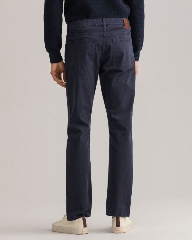 Gant Arley Men's Regular Fit Jeans Navy | PpgZEiBvIxA