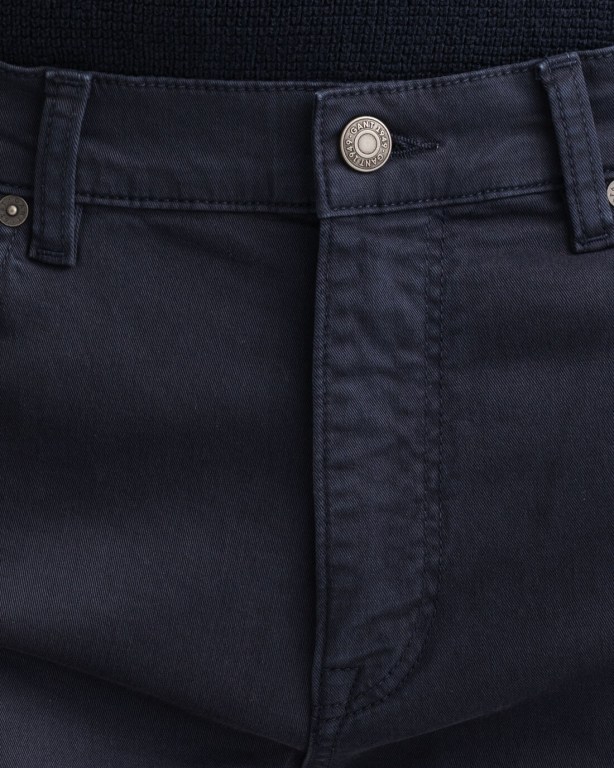 Gant Arley Men's Regular Fit Jeans Navy | PpgZEiBvIxA