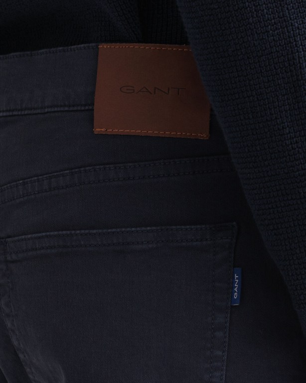 Gant Arley Men's Regular Fit Jeans Navy | PpgZEiBvIxA