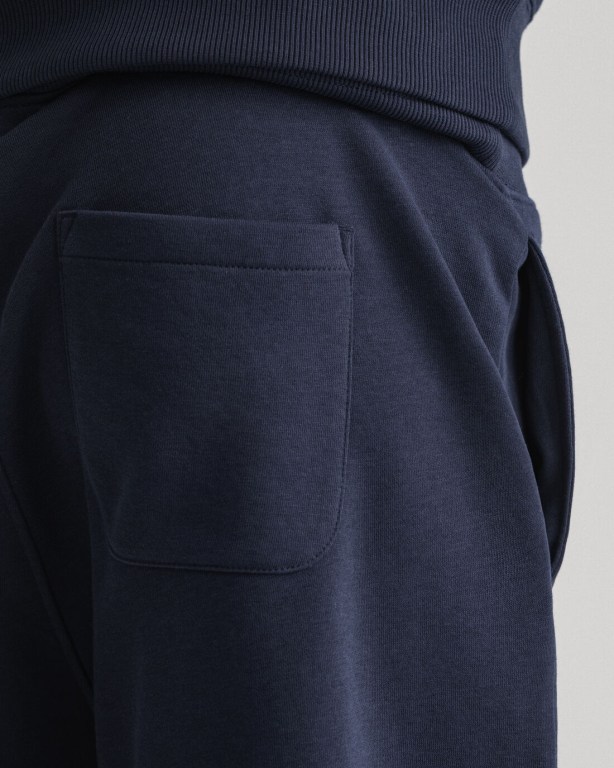 Gant Banner Shield Men's Sweatpants Blue | vP41xqn9Anh