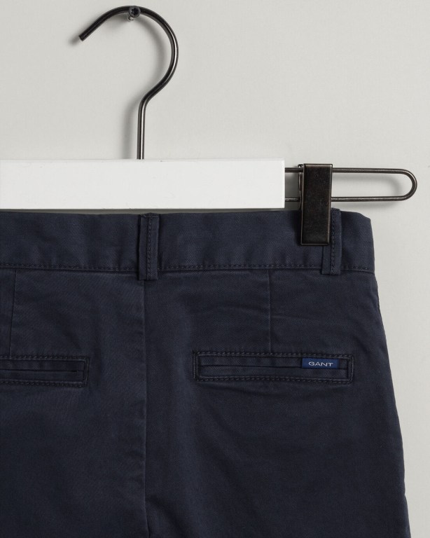 Gant Chinos Kids' Pants Blue | 9u3WBPY3siJ