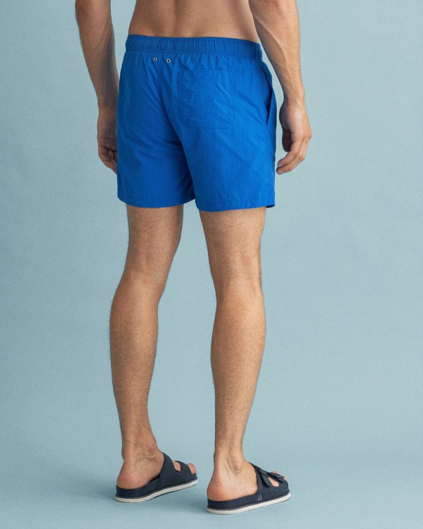 Gant Classic Fit Swim Men's Shorts Blue | gu6m1kdTahl