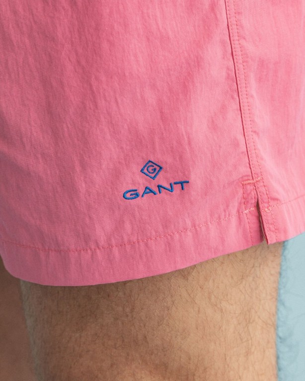 Gant Classic Fit Swim Men's Shorts Rose | qSvlW1siSFx