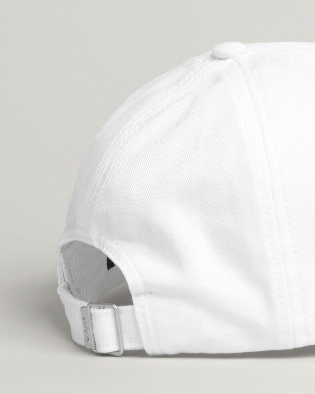 Gant Cotton Twill Women's Caps White | bvMzPl5C9TQ