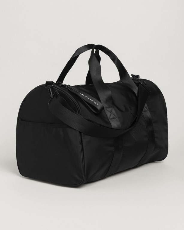 Gant Duffle Men's Bags Black | uVwPbqUMeZa