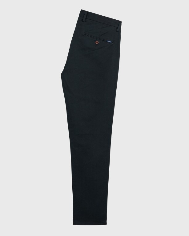 Gant Hallden Slim Fit Tech Prep™ Chinos Men's Pants Black | 6O9m1pDLOVT