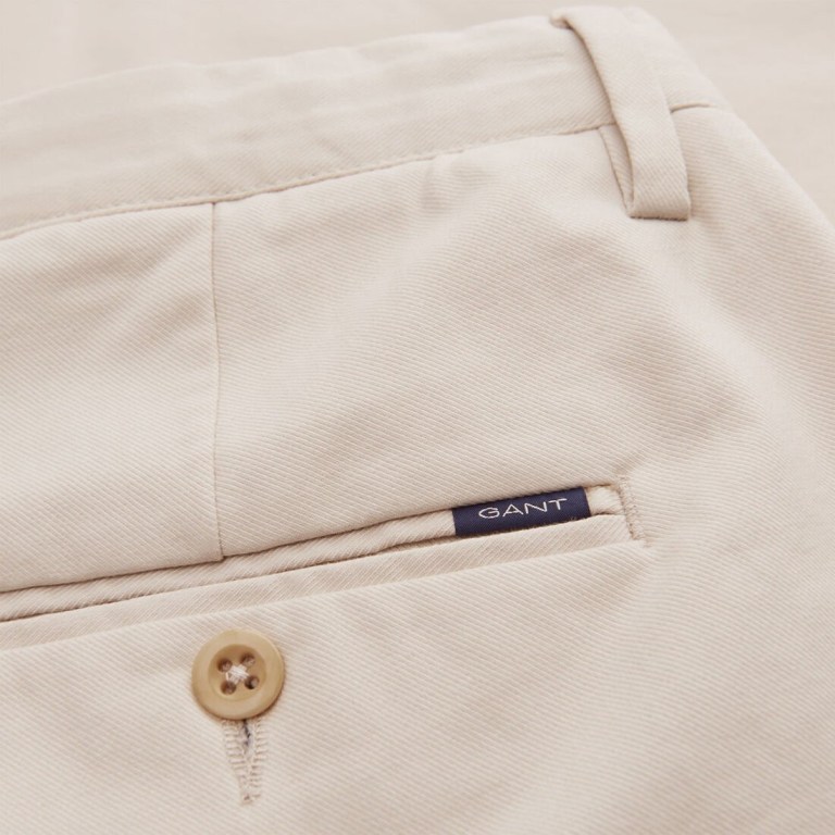 Gant Hallden Slim Fit Tech Prep™ Chinos Men's Pants White | OnOLQFSgojg