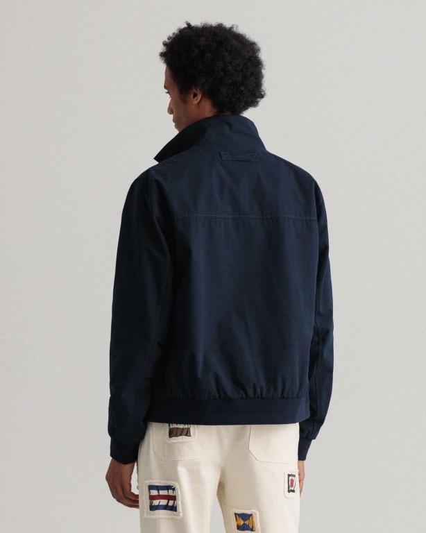 Gant Hampshire Men's Jackets Blue | QKdzhJDno5k