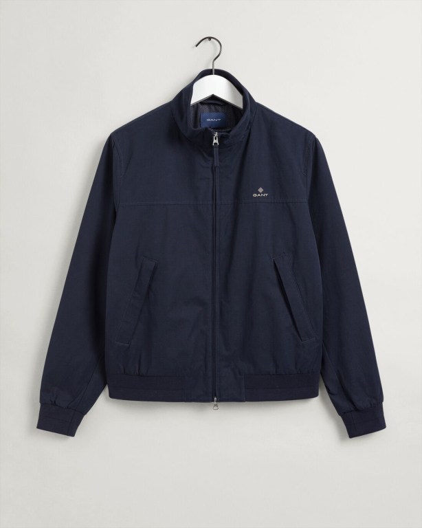 Gant Hampshire Men's Jackets Blue | QKdzhJDno5k