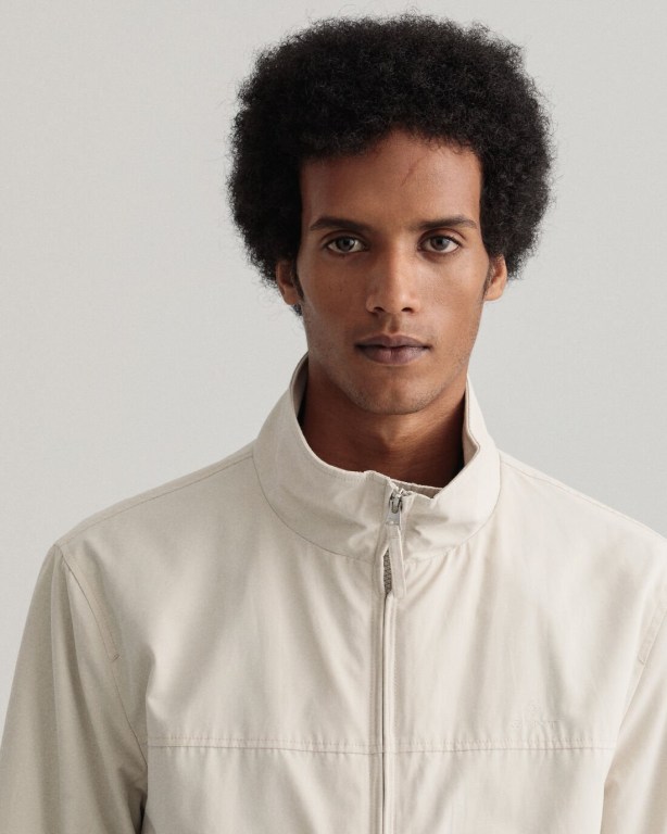 Gant Hampshire Men's Jackets White | b0rfYzQMRWi