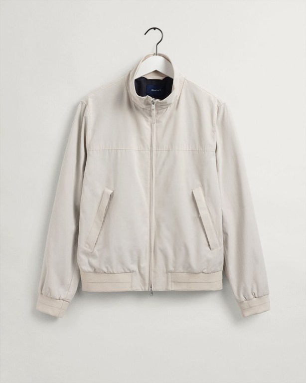 Gant Hampshire Men's Jackets White | b0rfYzQMRWi