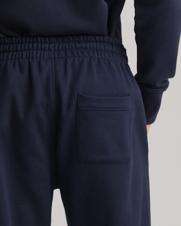 Gant Icon G Essential Men's Sweatpants Blue | 1RCtiwesjEw