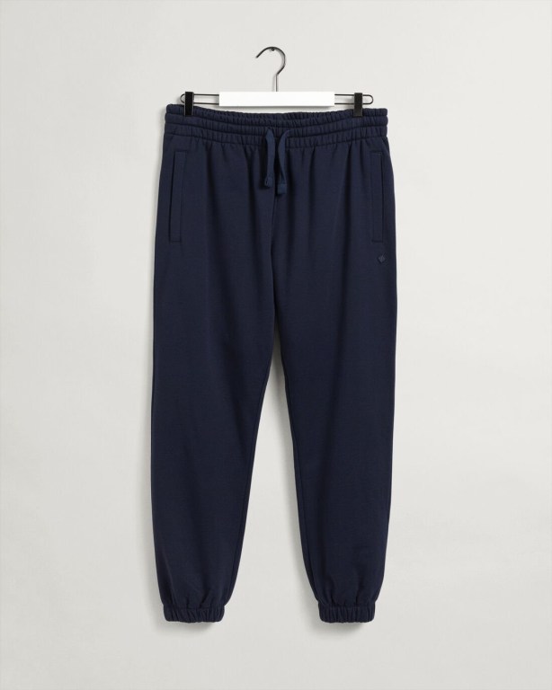 Gant Icon G Essential Men's Sweatpants Blue | 1RCtiwesjEw