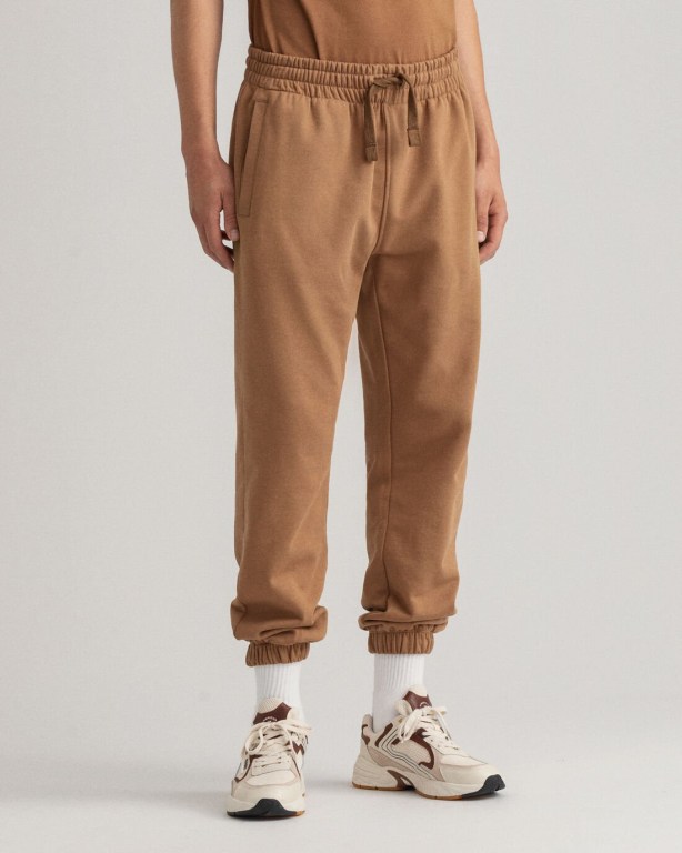 Gant Icon G Essential Men's Sweatpants Brown | TuiYSRPRUYu