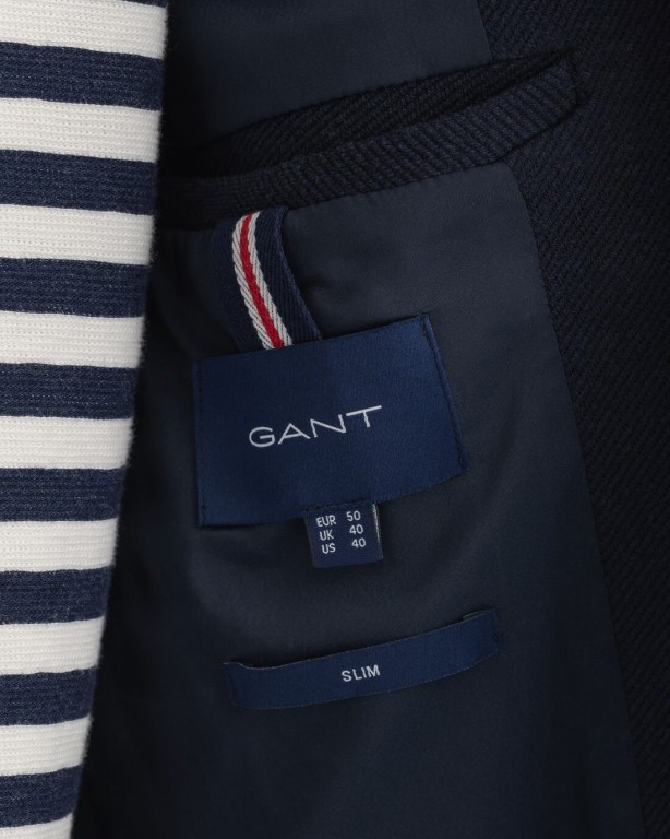 Gant Jersey Suit Men's Blazers Blue | wRiYrFoVYGy