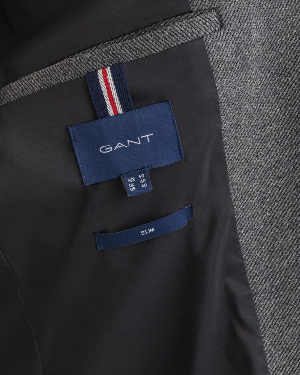 Gant Jersey Suit Men's Blazers Dark Grey | 2U6Qd42cOHW