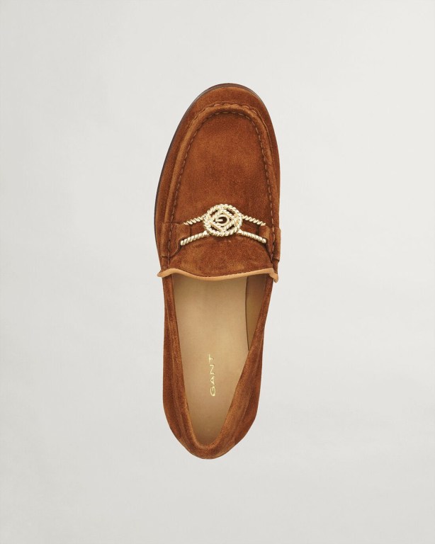 Gant Kennedi Loafers Women's Casual Shoes Brown | CPckMX05xEe