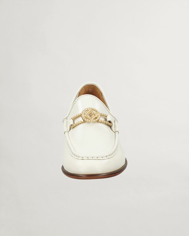 Gant Kennedi Loafers Women's Casual Shoes Cream | ZrWBopwzINr