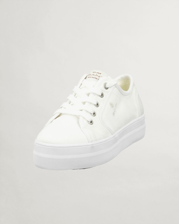 Gant Leisha Women's Trainers White | TpLMe4O84Cb