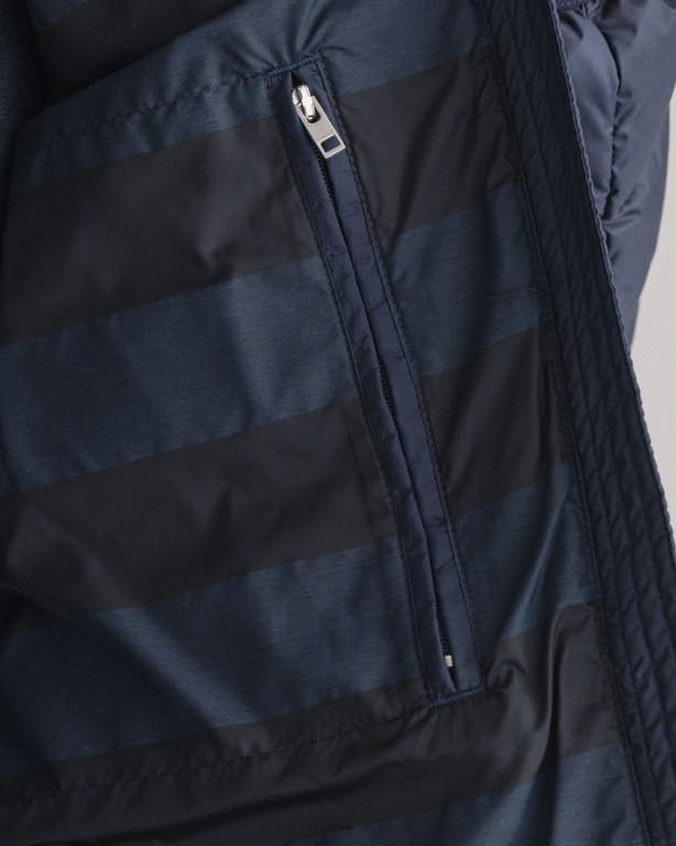 Gant Light Men's Down Jackets Blue | 9YXOM5CGtWJ