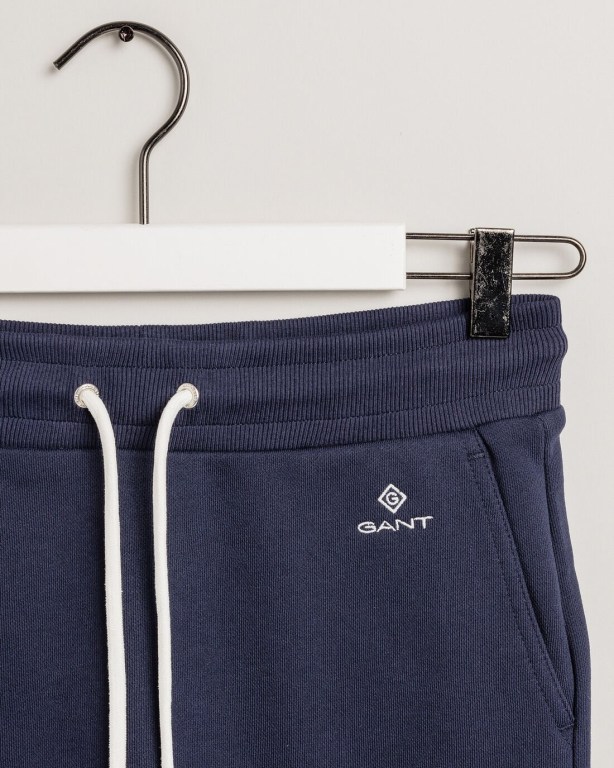 Gant Logo Sweat Women's Skirts Blue | iAokz1lXzK0