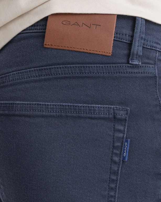 Gant Maxen Extra Slim Fit Active-Recover Color Men's Extra Slim Fit Jeans Dark Blue | 7kdRoMBxOgZ