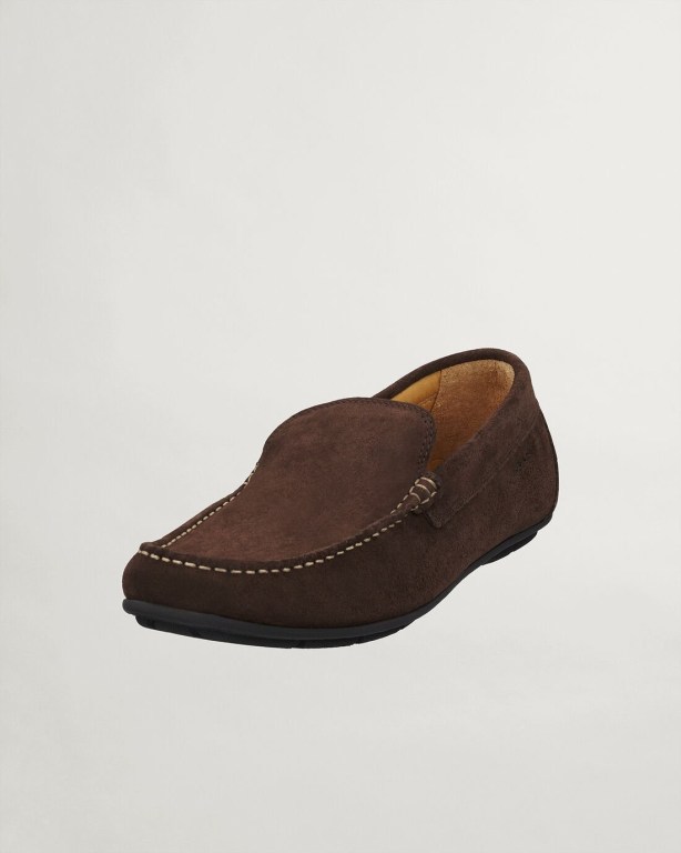 Gant Mc Bay Loafers Men's Casual Shoes Dark Brown | HHEskFY2unl