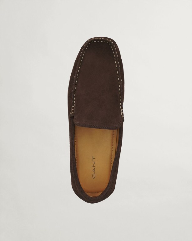 Gant Mc Bay Loafers Men's Casual Shoes Dark Brown | HHEskFY2unl