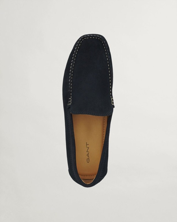 Gant Mc Bay Loafers Men's Casual Shoes Dark Blue | rFMj5C4UZn1