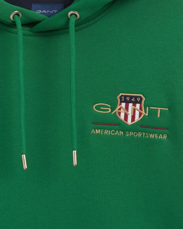 Gant Medium Archive Shield Men's Hoodies Green | iflX2qXgsox