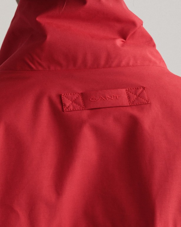 Gant Mist Jacket Men's Raincoats Red | Ce2bXVuBQgv