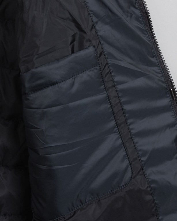 Gant Mixed Media Light Padded Men's Down Jackets Black | kwx7GUN2EoN