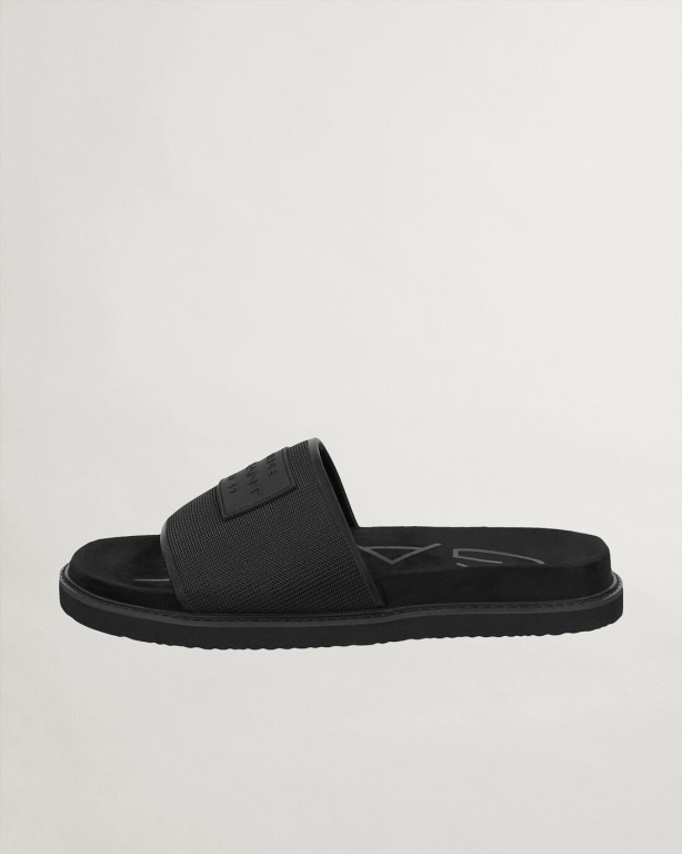 Gant Nicepal Sport Men\'s Sandals Black | InHY3xADqIT