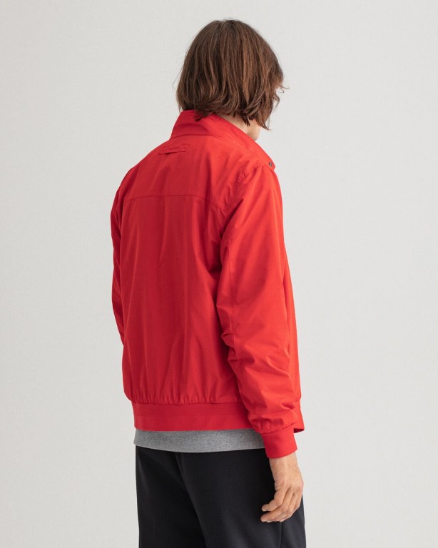 Gant Nylon Harrington Men's Jackets Light Red | wrKJUmumakW