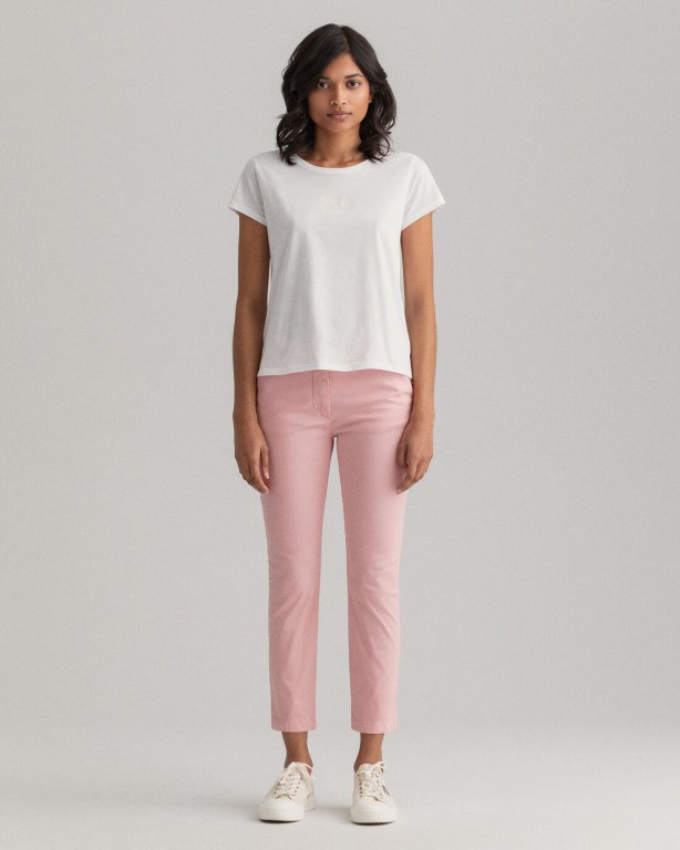 Gant Nyomi Skinny Sunfaded Chinos Women\'s Pants Pink | yIxTGfJ7YOd