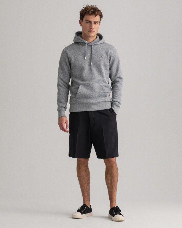 Gant Original Men's Hoodies Grey | SIm82NEgQZy